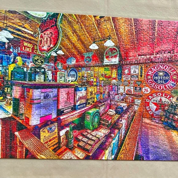 Master Pieces - 750 piece puzzle - wheels - Picture 2 of 4